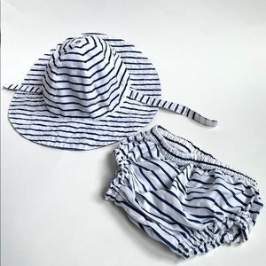 Sun Hat and Bloomers